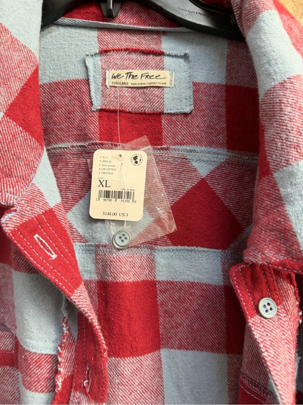 Free People So Long Summer Plaid Shacket - Picture 5 of 5